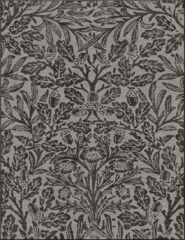 art nouveau 13787-wild bouquet - handmade rug, tufted (India), 24x24 5ply quality